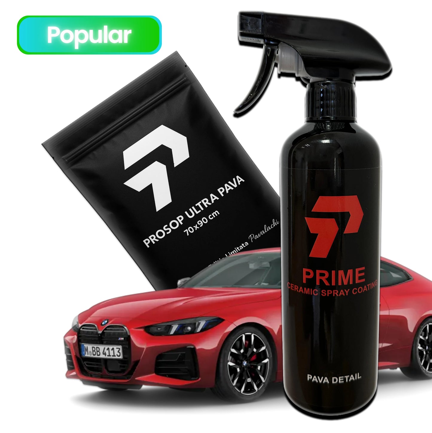 Set Detailing PAVA – Prosop Ultra + Spray Ceramic PRIME (500ml)