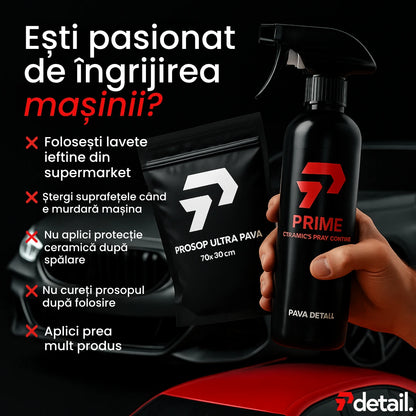 Set Detailing PAVA – Prosop Ultra + Spray Ceramic PRIME (500ml)
