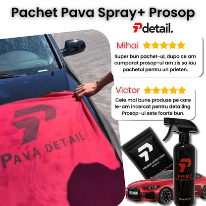 Set Detailing PAVA – Prosop Ultra + Spray Ceramic PRIME (500ml)