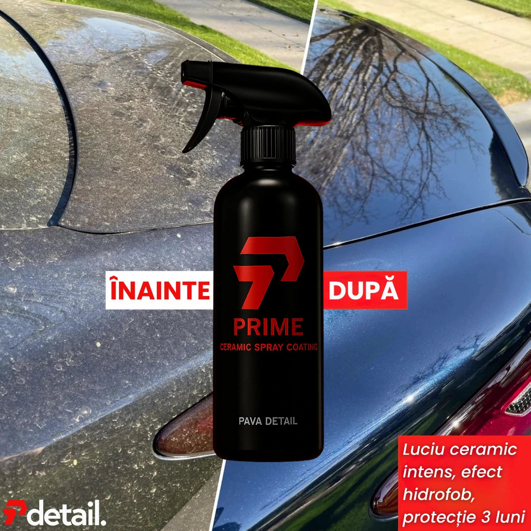 Spray Ceramic PAVA PRIME 500ml – Luciu & Protecție Hidrofobă până la 3 luni