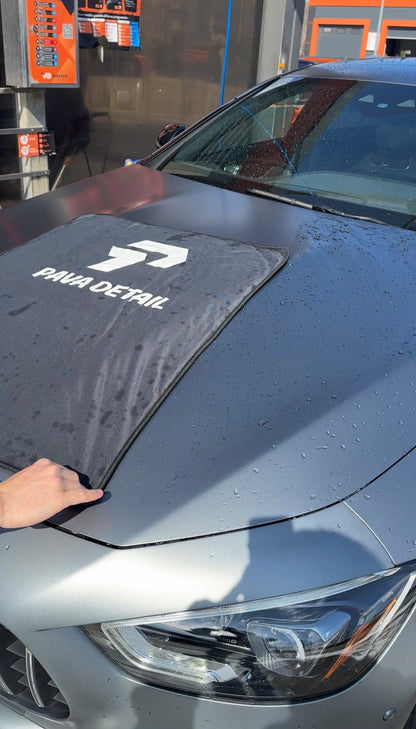 Prosop Negru Ultra PAVA 70x90 cm – Premium 1000 GSM