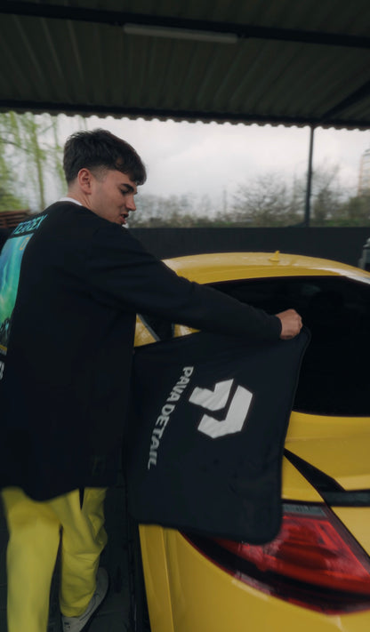 Prosop Negru Ultra PAVA 70x90 cm – Premium 1000 GSM