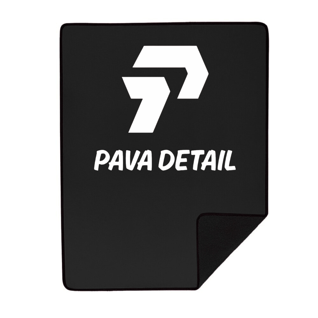 Prosop Negru Ultra PAVA 70x90 cm – Premium 1000 GSM